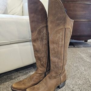 Ariat Dark Brown Leather Boots